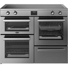 Image of Belling 444411808 Cookcentre 110Ei 110cm Electric Range Cooker 5 Burners A/A