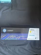 Image of HP 203A Original Yellow LaserJet Toner Cartridge CF542A