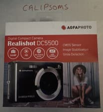 Image of AGFA DC5500 24MP 8x Zoom Compact Digital Camera - Black - BRAND NEW SEALED BOX