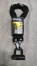 Image of Master Lock Chain Lock with Mini D-Lock 90cm x 14mm 8234EURDPRO NEW