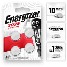 Image of CR2025 2025 ENERGIZER Batteries DL2025 3V Lithium Cell Battery *EXPIRY 10/2035*