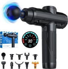 Image of Deep Tissue Portable Massage Gun Muscle Therapy Pain Relief Multi Speed