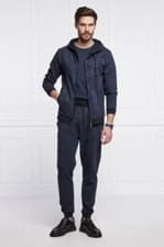Image of Boss Hugo Boss Contemp. SGlitch Jacquard Camo 2 Pc Tracksuit Dark Blue sz.S/M