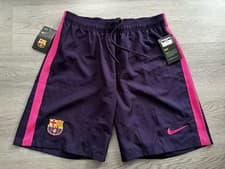 Image of FC Barcelona Nike Dri-Fit 2016/2017 Men’s Away Football Shorts Size Large - BNWT