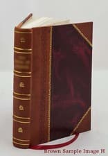 Image of Ethics: An Investigation Of The Facts And Laws Of The Moral Life [Leather Bound]