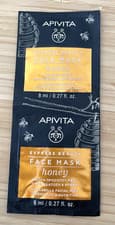 Image of Apivita Express Beauty Face Moisturising Mask Honey TWO pack 8 ml each
