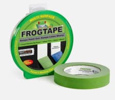 Image of Painters Masking Tape 24mm x 41.1m Hanging Pack Green Multi Surface Frog Tape.