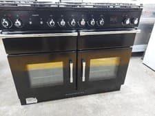 Image of Rangemaster Esprit 110cm DF Dual Fuel Range Cooker - Black #24