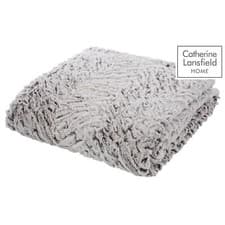 Image of Catherine Lansfield Wolf Abstract Animal Print Modern Duvet Cover Set/Accessorie