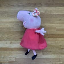 Image of Ty Beanie Peppa Pig With Teddy & Tag 2019