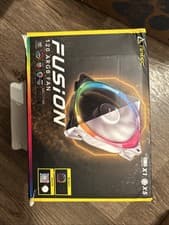 Image of 5 x Pack of Antec Fusion 120mm 12cm ARGB White PC Fans 2000RPM Controller Box (Y