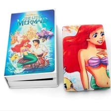 Image of Disney The Little Mermaid Classic VHS Boxed Silk Touch Throw Blanket 50" × 70"