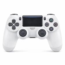 Image of Wireless PS4 Controller V2 White | DualShock 4 Style Compatible Gamepad