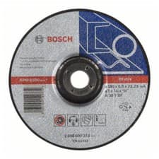 Image of Bosch 2608600315 Metal Grinding Disc Depressed Centre A 30 T BF 180mm 60mm