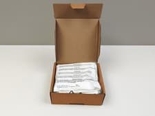 Image of Amazon Basics 100% Organic Cotton Waffle Kitchen Dish Cloths - Ultra Absorbent, 