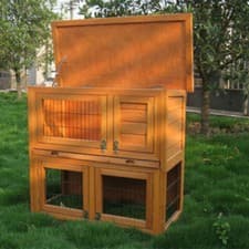 Image of RABBIT / GUINEA PIG HUTCH HUTCHES RUN RUNS BUNNY BUSINESS IN STOCK BB-36-DDD-TR