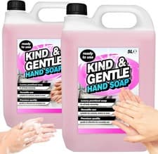 Image of 5 Litre Pink Pearlised Kind & Gentle Luxury Hand Soap Daily Handwashing