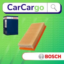 Image of Bosch Air Filter For Volvo 440 1994-1996 58x312x150mm Premium OEM NEW