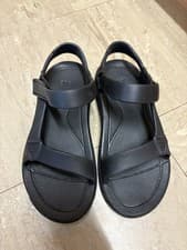 Image of Teva UK 5 W Hurricane Drift Black Strap Outdoors Water Sandals flip flops