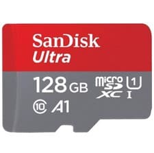 Image of SanDisk Ultra 128GB Class 10 MicroSDXC Memory Card