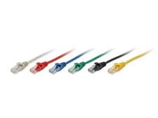 Image of Equip Patch Cable Cat6 U/UTP 2x RJ45 ECO Polybag 0.25 m Red