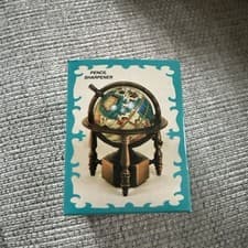 Image of diecast miniature pencil sharpeners- Globe