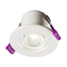 Image of Knightsbridge 5W Recessed Dimmable LED IP65 Fire Rated Fixed Downlight White