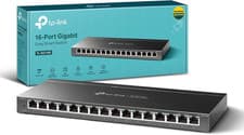Image of Tp-Link TL-SG116E Managed 16-Port Gigabit Network Switch, Energy-Saving Ethernet