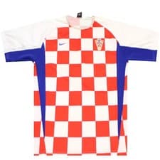 Image of Croatia 2002-2004 Home Football Shirt (Okay) XL