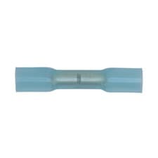 Image of Sealey Heat Shrink Butt Connector Terminal �5.8mm Blue Pack of 100 BTSB100