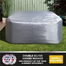 Image of CleverSpa Thermal Hot Tub Cover 150cm – Heat Stays In, Cold Stays Out