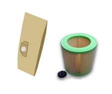Image of Saver Set 10 Vacuum Cleaner Dust Bags + 1 Filter For Kärcher A 2254 A 2656 Plus A 2604