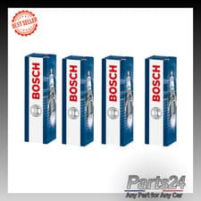 Image of 4x Spark Plugs Set 0241229713 Bosch A0031596703 A0031596803 A0031597103 F8DC4