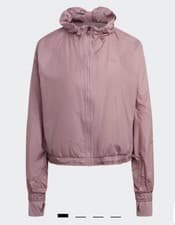 Image of Adidas Women's Versatile Windbreaker Jacket Pink Size small Brand New ref#e8