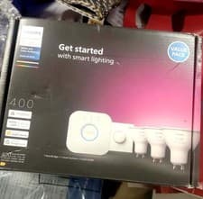 Image of Philips Hue White & Colour Ambiance Starter Kit: Smart Bulb 3X Pack LED...