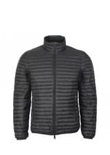 Image of Genuine Emporio Armani Down Jacket Lightweight Black Size S EU 48 Small BNWT