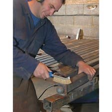 Image of Draper 1x Expert 250mm Wire or Welders Scratch Brush Professional Tool 20594
