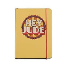 Image of NEW The Beatles 'Hey Jude' A6 Notebook With Softcover