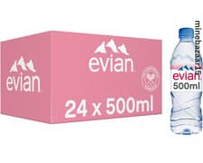 Image of Evian Still Mineral Water, 24 x 500ml | UK Free And Fast Dispatch