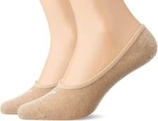 Image of PUMA Footie 3 Pack Cotton Socks Adult Beige/Melange UK 6-8 (EU39-42) 3 PAIRS
