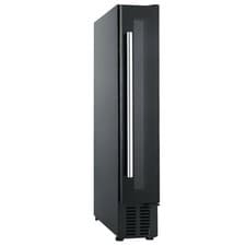 Image of Cookology Wine Cooler 7 Bottle Under Counter Fridge 15cm - Black CWC150BK