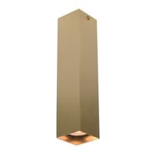 Image of ANDER L Gold Square Surface Mounted Ceiling Light Downlight Spot GU10