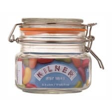 Image of Kilner Clip Top Square Jar 500ml - CZ891