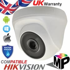 Image of CCTV Camera 2MP Dome 4IN1 TVI AHD Full HD 1080P Outdoor NightVision UK Warranty
