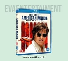 Image of American Made blu ray Run time 115 min approx Brand new foil P&P Free