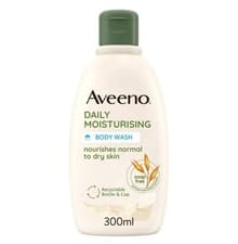 Image of Aveeno Daily Moisturising Body Wash For Normal To Dry Skin 300ml