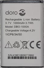 Image of DBO-1000A Battery for Doro 6040 6060 6820 6880 5860 330 332 1372 2404 1370 7439
