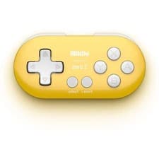 Image of 8BitDo Zero 2 (Yellow Edition) Mini Gamepad for Switch UK