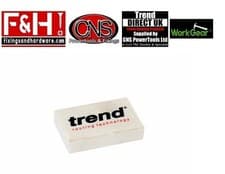 Image of Diamond Stone Cleaning Block Whetstone Sharpening 35mm DWS/CB/A Trend Tools