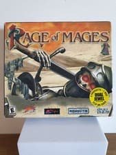 Image of Rare Vintage Rage of Mages I 1 and II 2 - Flip box PC Game - 1999 New sealed
